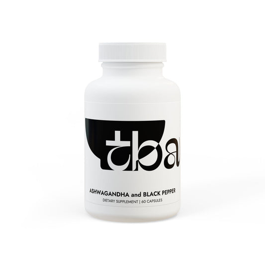 TBA ZenRoot Balance Capsules (With Ashwagandha & BioPerine® for Stress Relief & Mood Support)