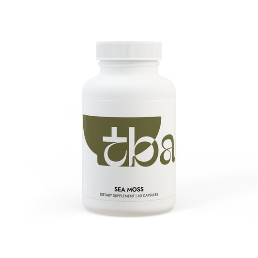 TBA Sea Moss Glow Capsules | Organic Ocean-Sourced Wellness for Immunity & Vitality